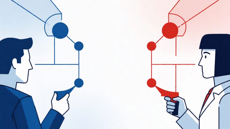 交锋 示意图